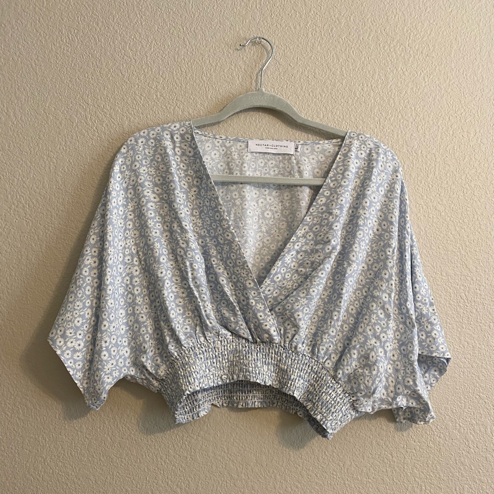 V-Neck Crop Top